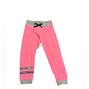 🩵OshKosh B'gosh Pink and Gray Sweatpants for Casual Comfort